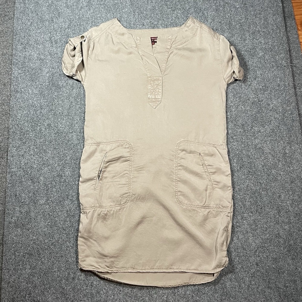 Short Sleeve V Neck Sheath EU 36 US Size 4‎ Comptoir Des Cotonniers Summer Dress